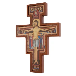 Krzyż Franciszkański (San Damiano) na ścianę 21 cm B